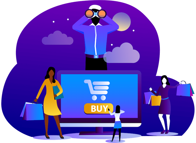 Images Illustrations Online Shopping Concept